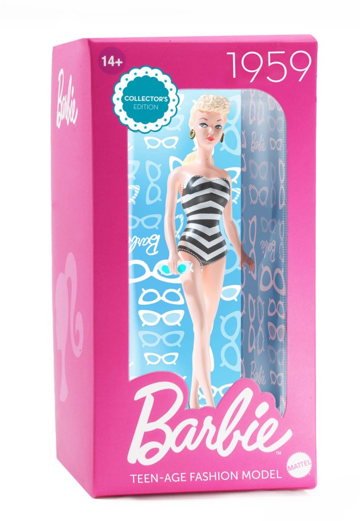 Barbie Collectible Doll Assortment - Original Teen-Age Fashion Model Barbie (1959)