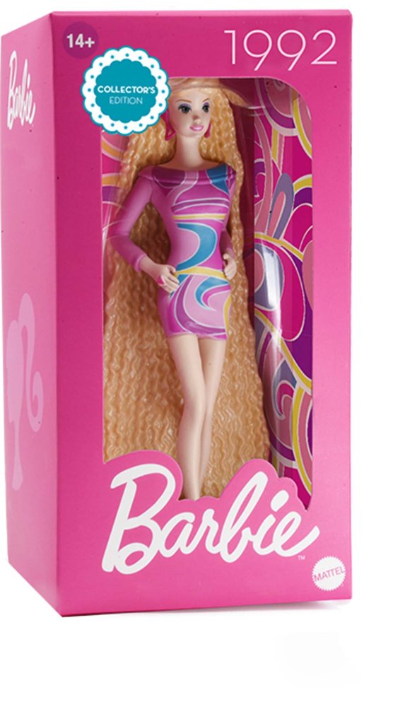 Barbie Collectible Doll Assortment - Totally Hair Barbie (1992)