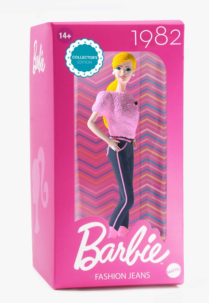Barbie Collectible Doll Assortment - Fashion Jeans Barbie (1982)