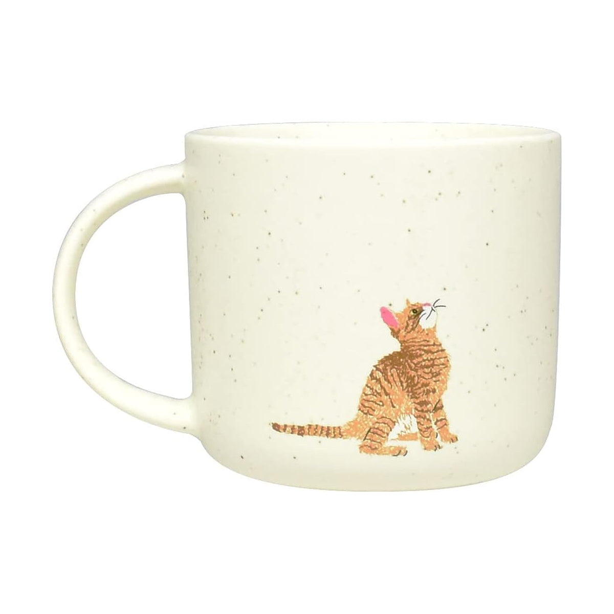 Cyamekke Tabby Cat mug side view