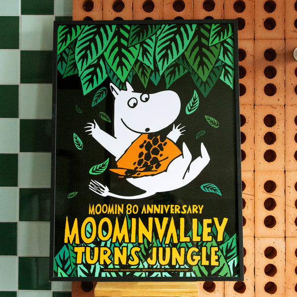 Moomin 80 Poster – Moominvalley Turns Jungle