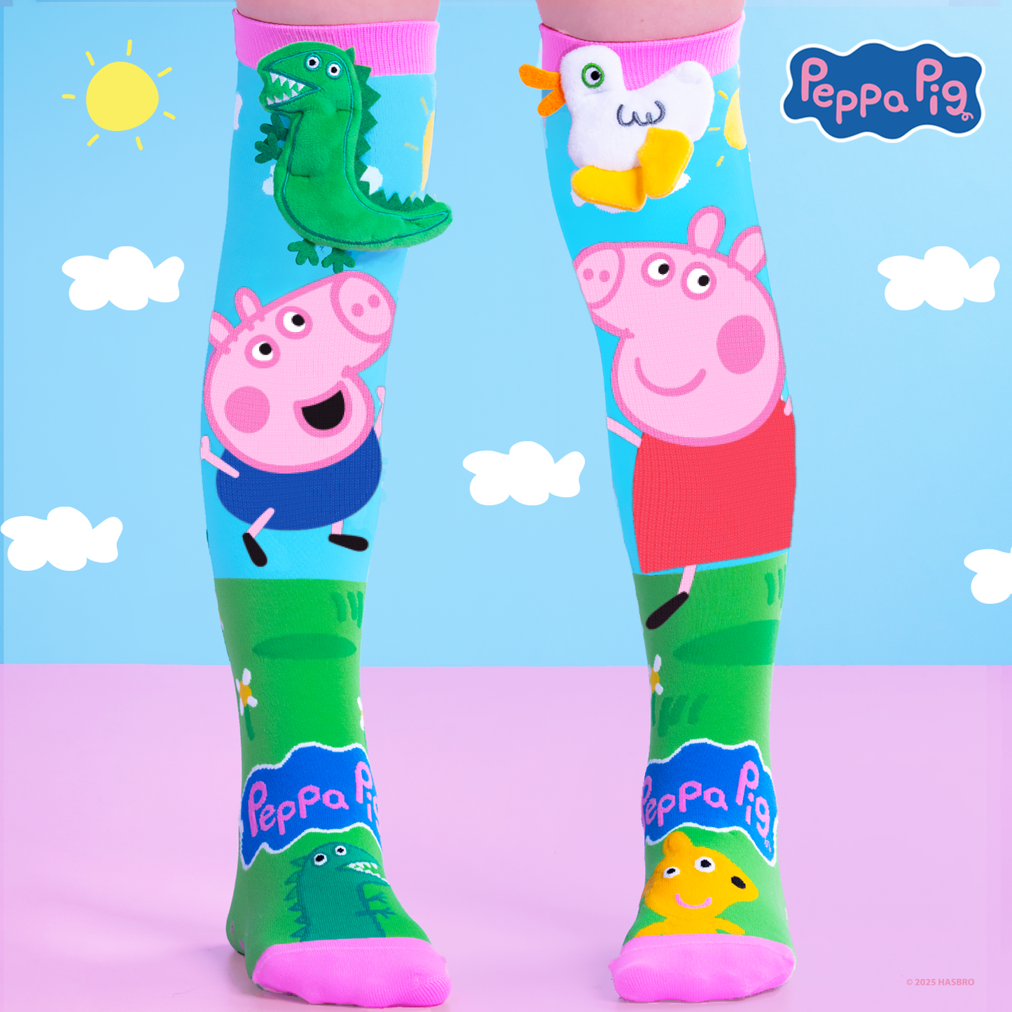 Peppa Pig & George Socks age 3-5