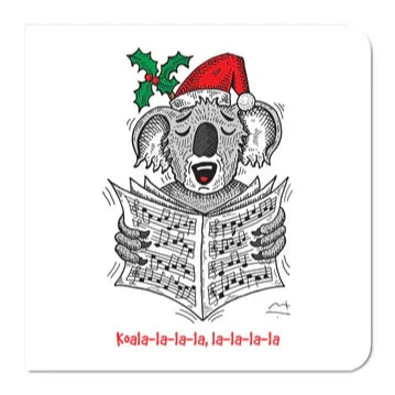 Koala-la-la-la-LA Christmas Card