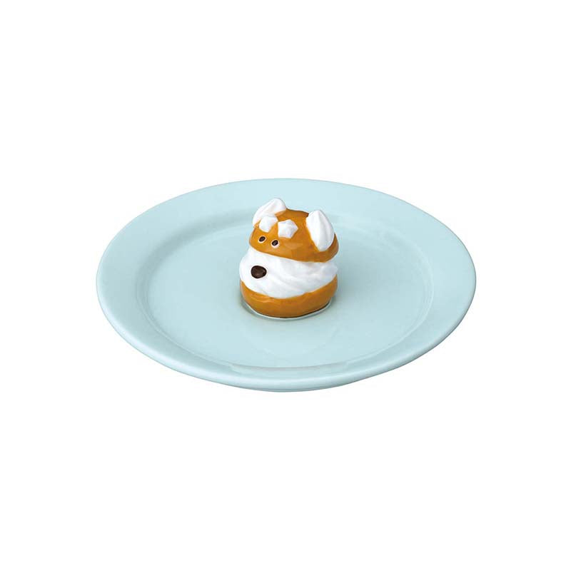 Cream Puffs ceramic multi tray with Schnauzer motif