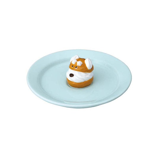 Cream Puffs ceramic multi tray with Schnauzer motif
