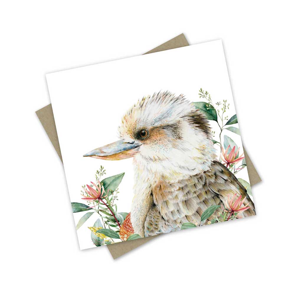 Kookaburra’s Garden Greeting Card