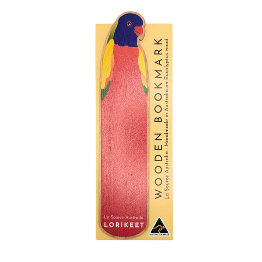Lorikeet Wooden Bookmark