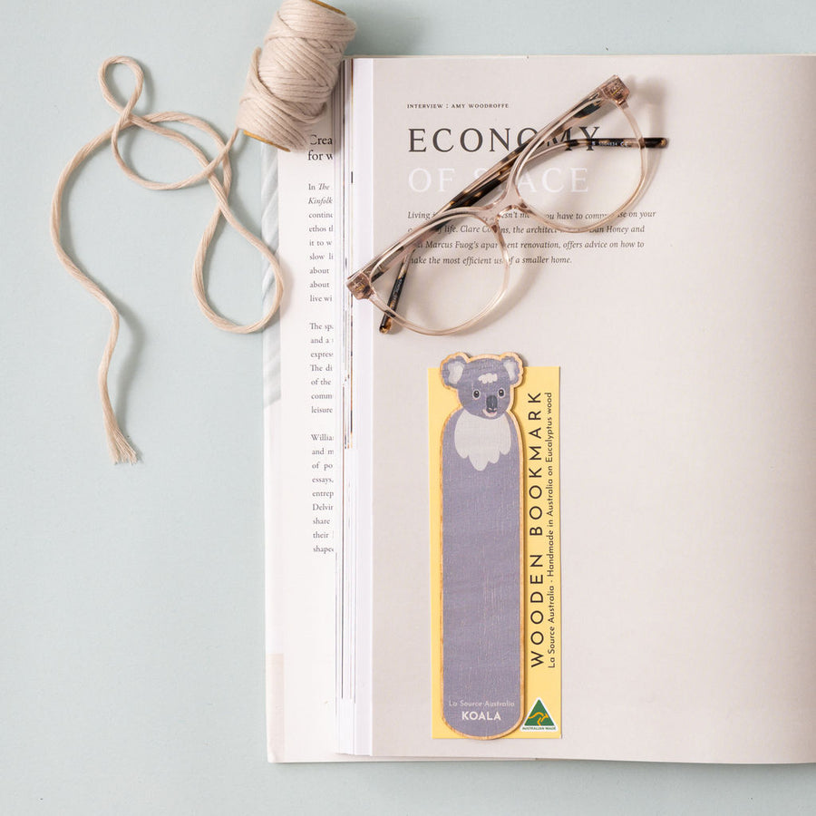 Koala Wooden Bookmark