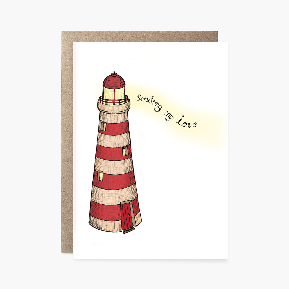 Lighthouse Love - Loving Card
