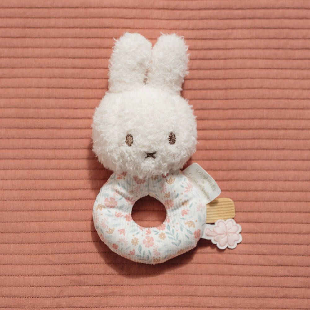 Miffy Lucky Blossom Rattle – Miffy x Little Dutch