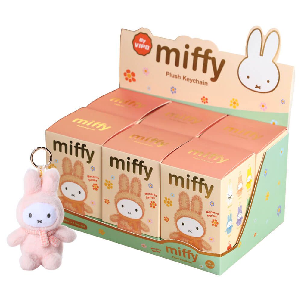 Miffy – Sitting Plush Keyring Blind Box