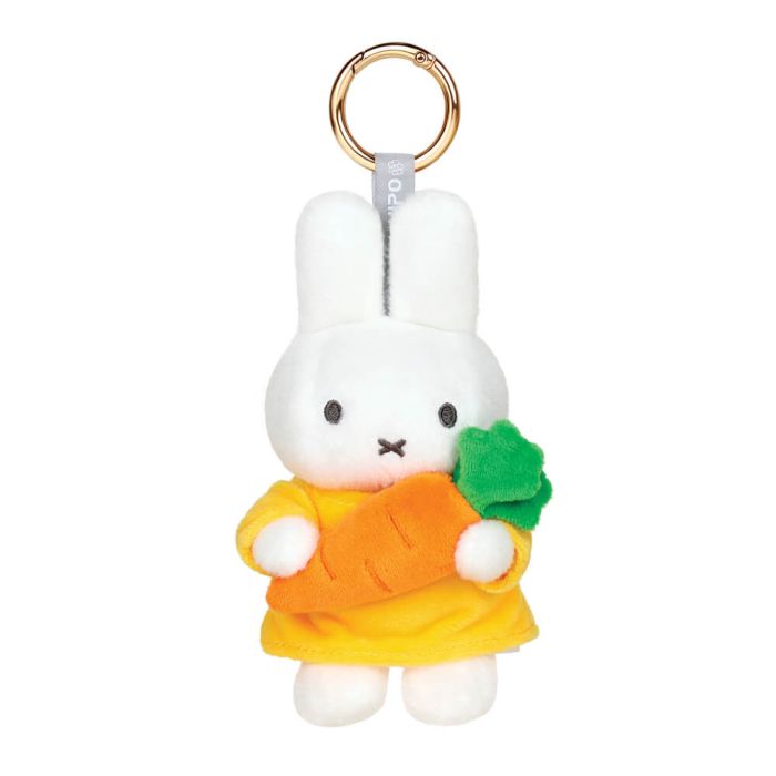 Miffy With Carrot Keyring