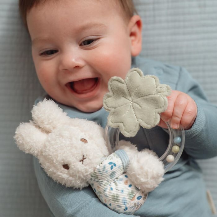 Ring Rattle: Miffy Lucky Leaves