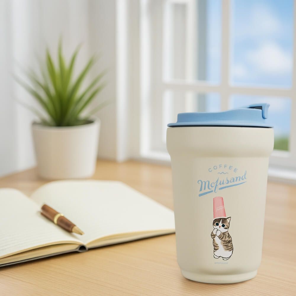 Mofusand Donut and Cafe Travel Flask 450ml