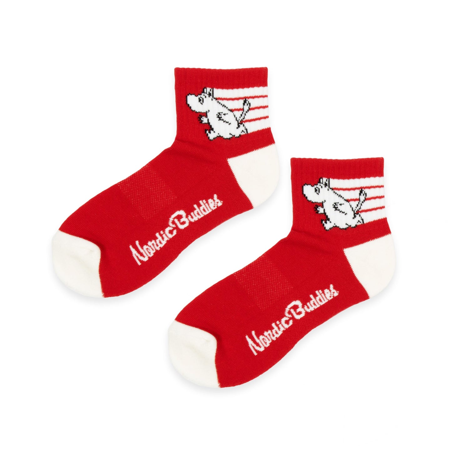 Moomintroll Active women’s red ankle socks