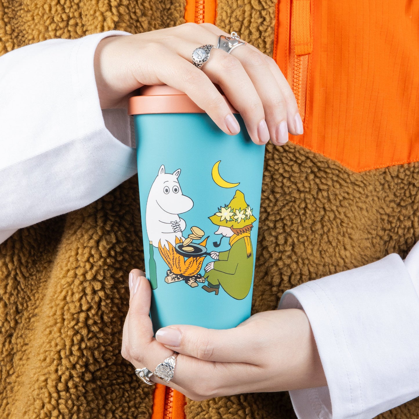 Moomin and Snufkin Camping Takeway Cup