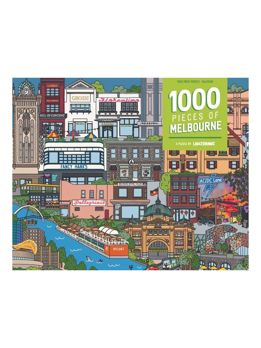 1000 Pieces of Melbourne - Puzzle
