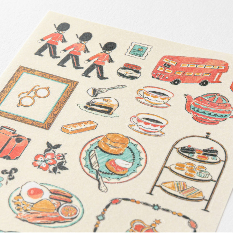 British Motifs Planner Sticker