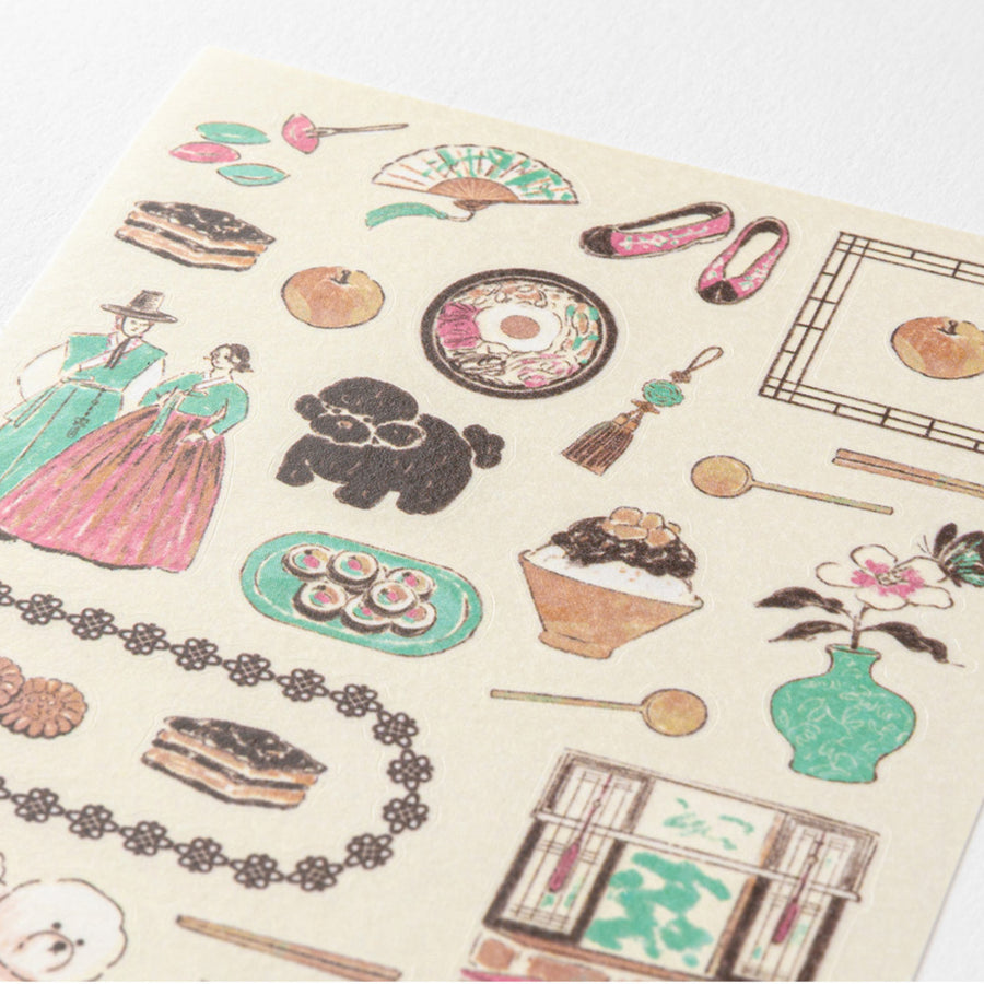 Planner Sticker – Yuru Log Motif Korea