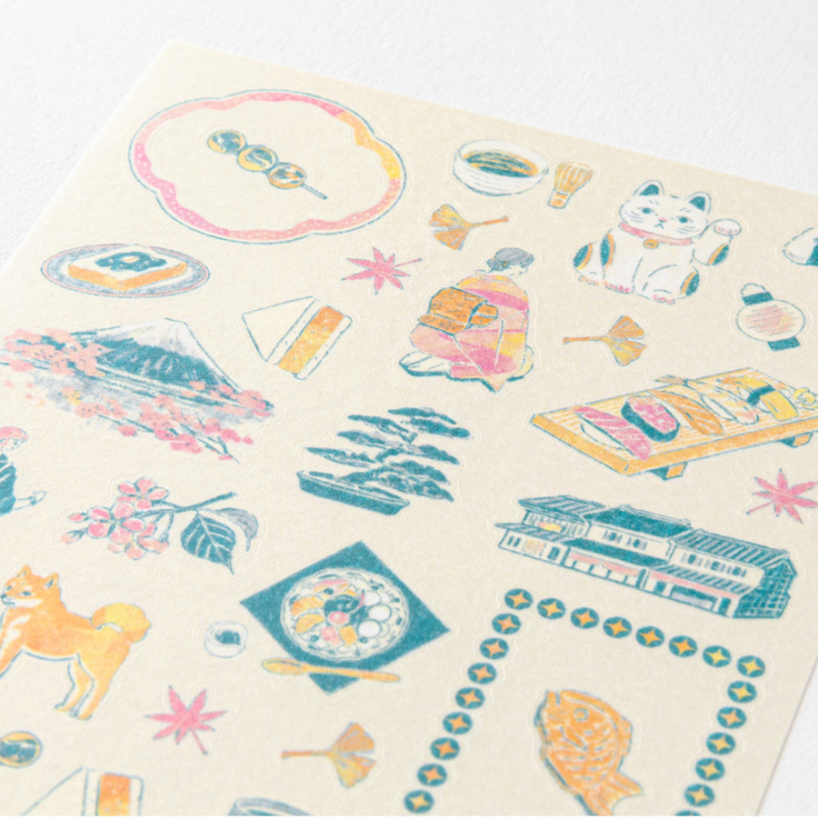 Japanese Motifs Planner Sticker