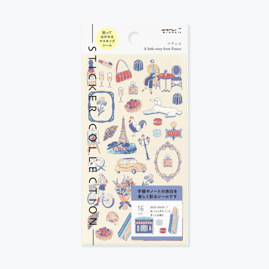 Planner Sticker – Yuru Log Motif France