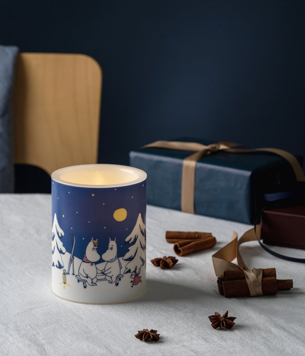 Moomin Starry Night LED Candle 12.5cm - view 5