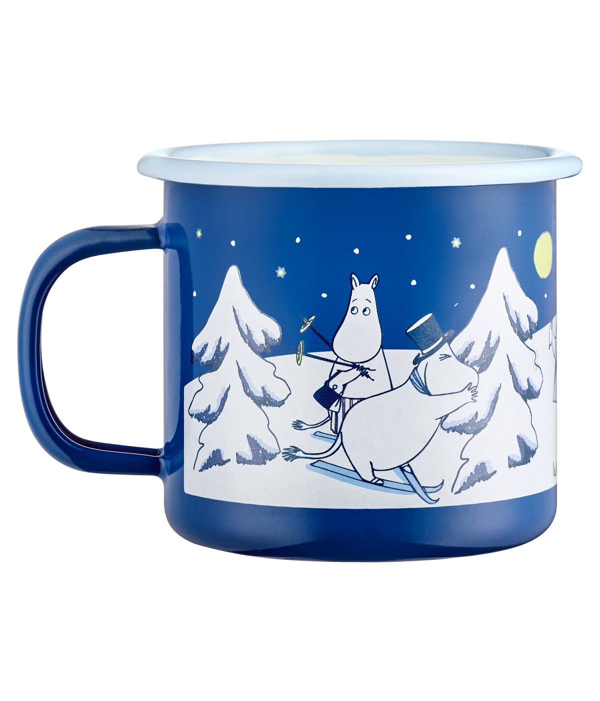 Moomin Starry Night Enamel Mug 370ml - view 2