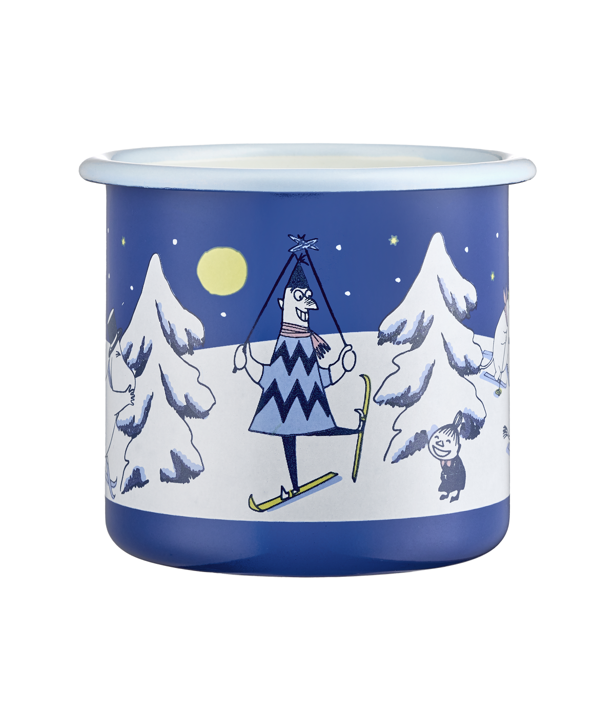 Moomin Starry Night Enamel Mug 370ml - view 3