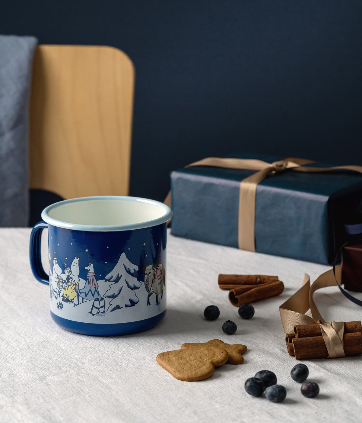 Moomin Starry Night Enamel Mug 800ml - view 5