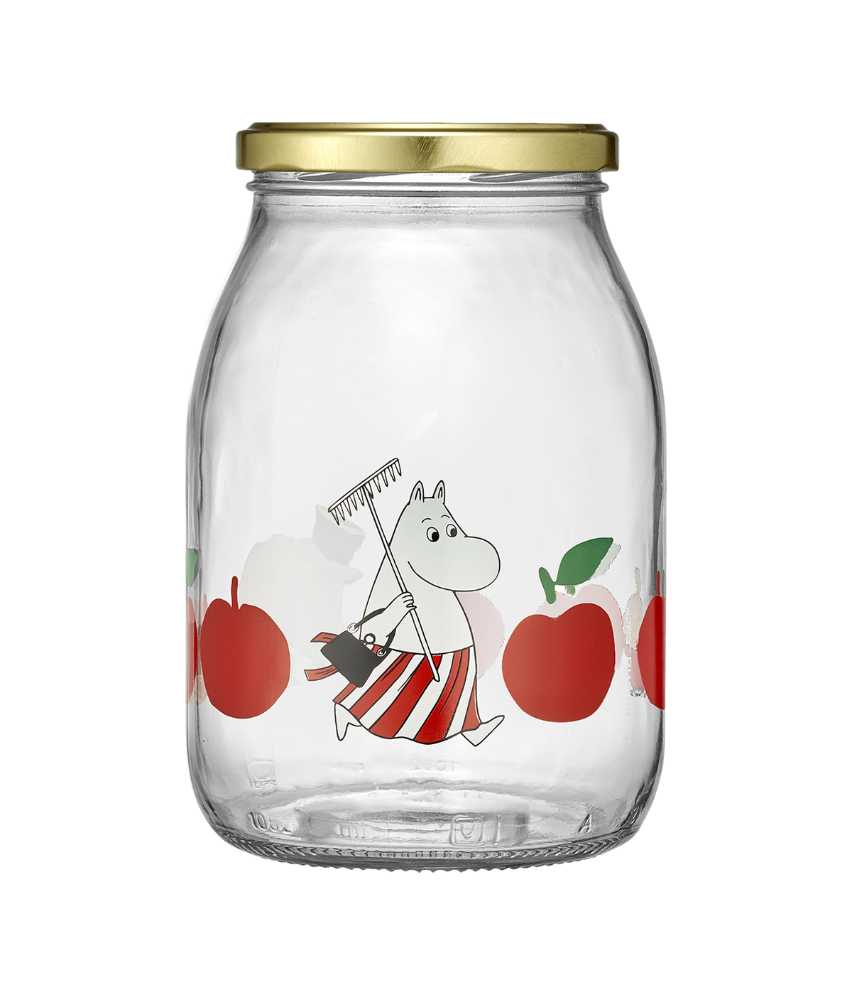 Moomin Joyful Apples Glass Jar 1L