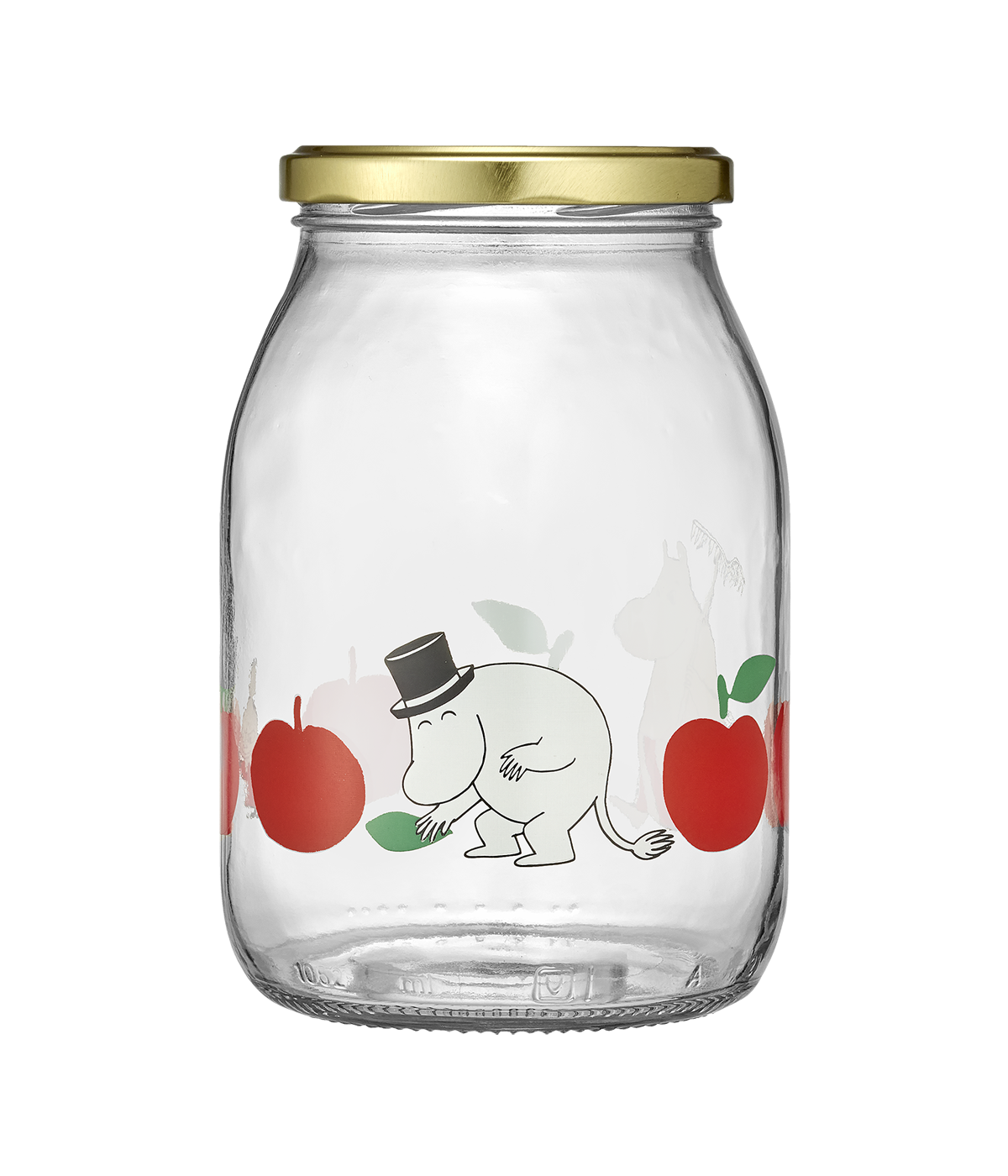 Moomin Joyful Apples Glass Jar 1L - view 2