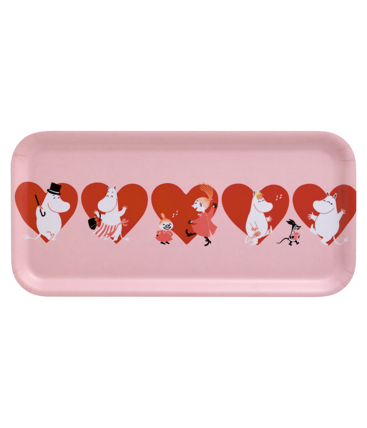 Moomin Heart Tray 27 x 13cm