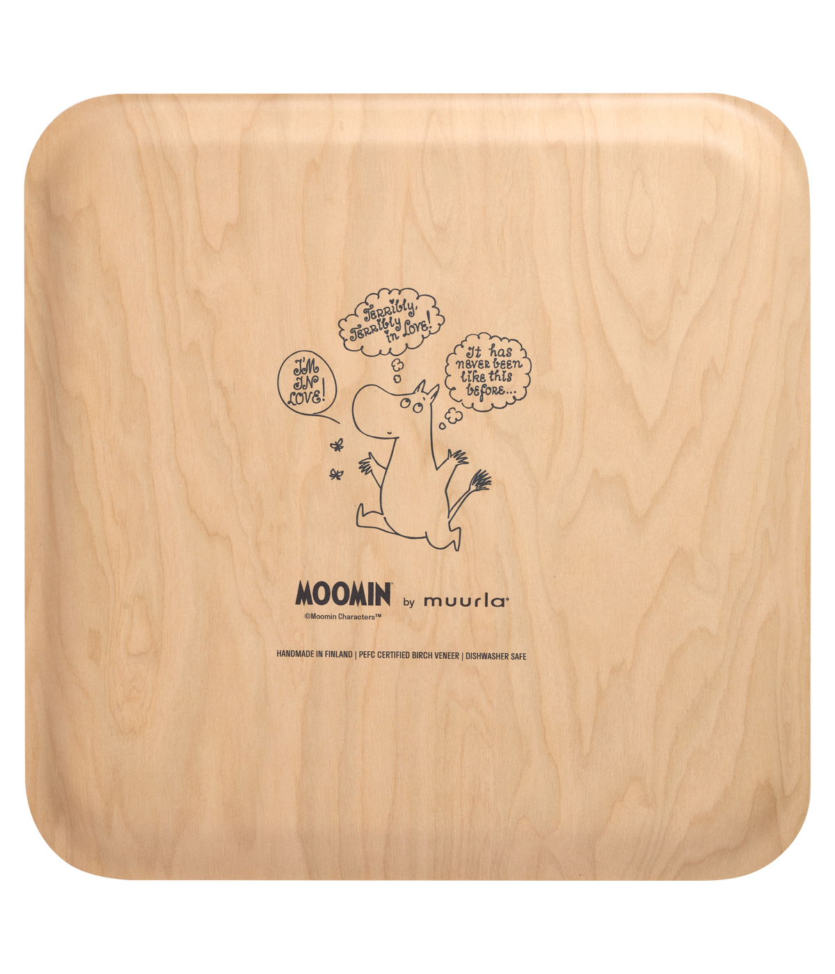 Moomin Heart Tray 33 x 33cm - view 2