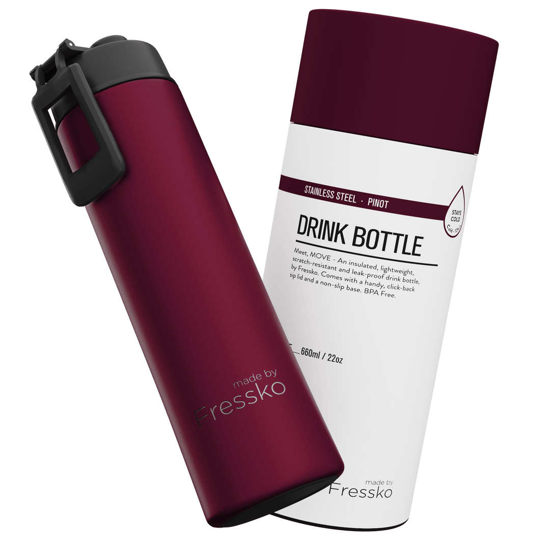 Fressko Bottle 660ml - Move Stainless Steel Pinot