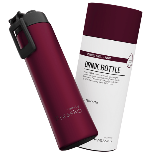 Fressko Bottle 660ml - Move Stainless Steel Pinot