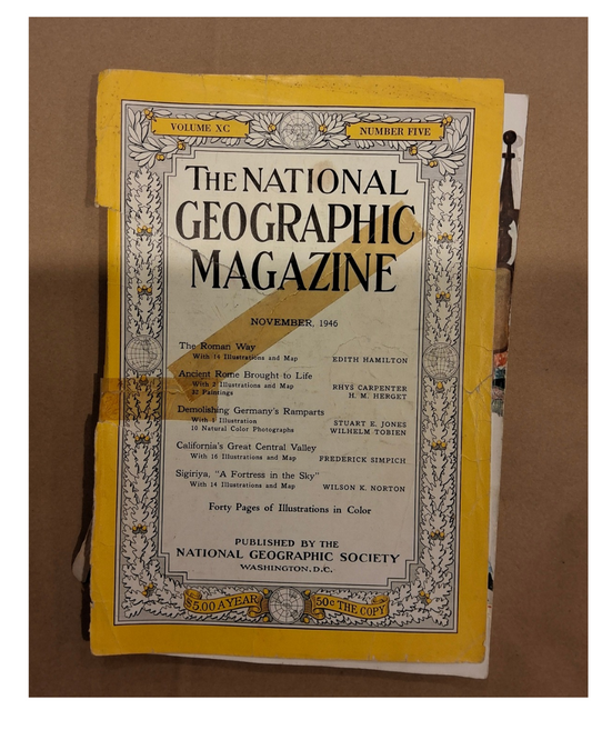 National Geographic Magazine November 1946