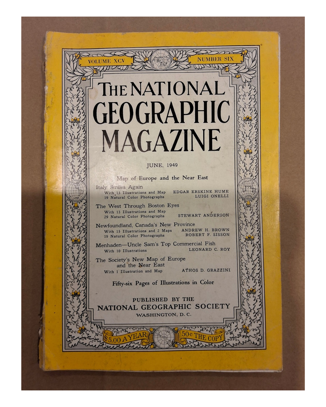 National Geographic Magazine June 1949
