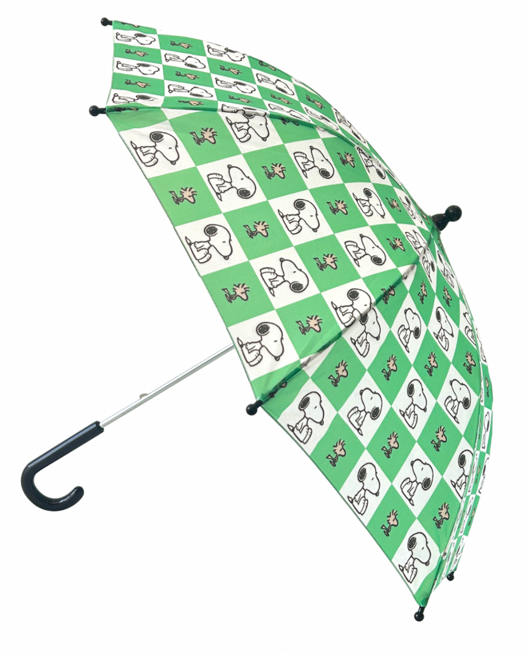Peanuts Umbrella (S) - Green Checkboard