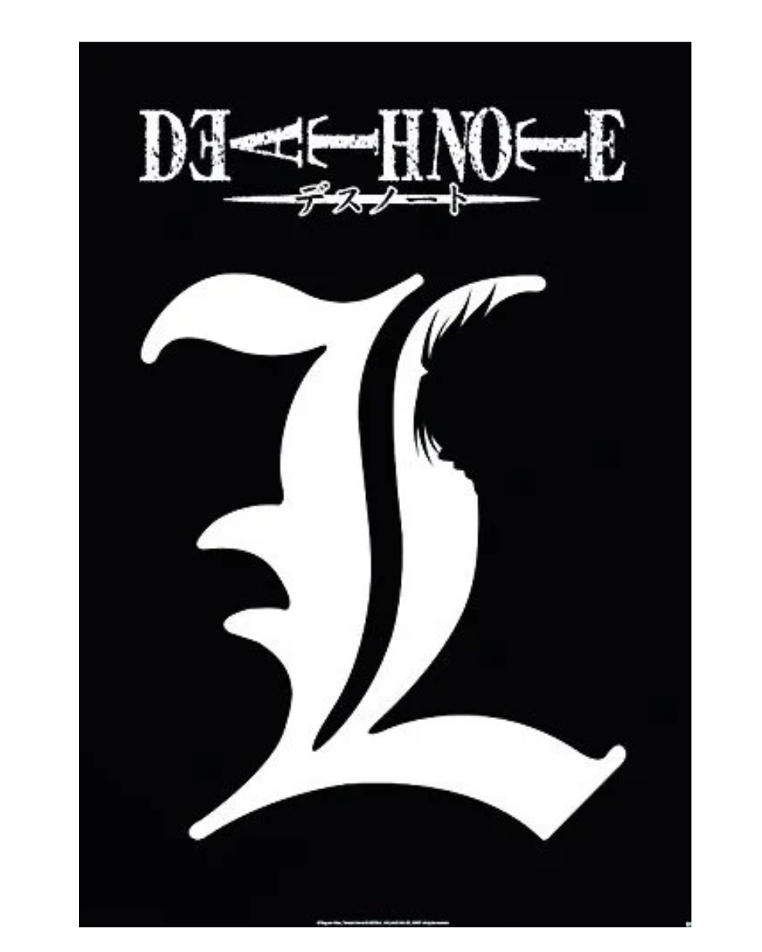 Deathnote, L Symbol Poster 91.5 x 61 cm