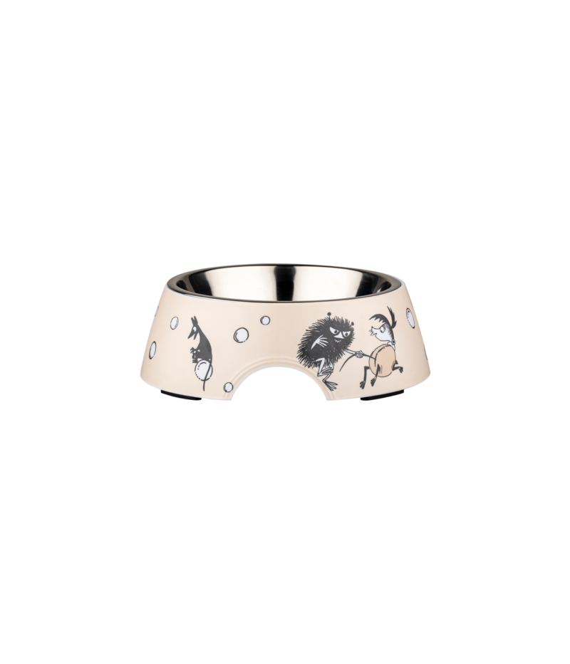 Moomin for Pets beige bowl M