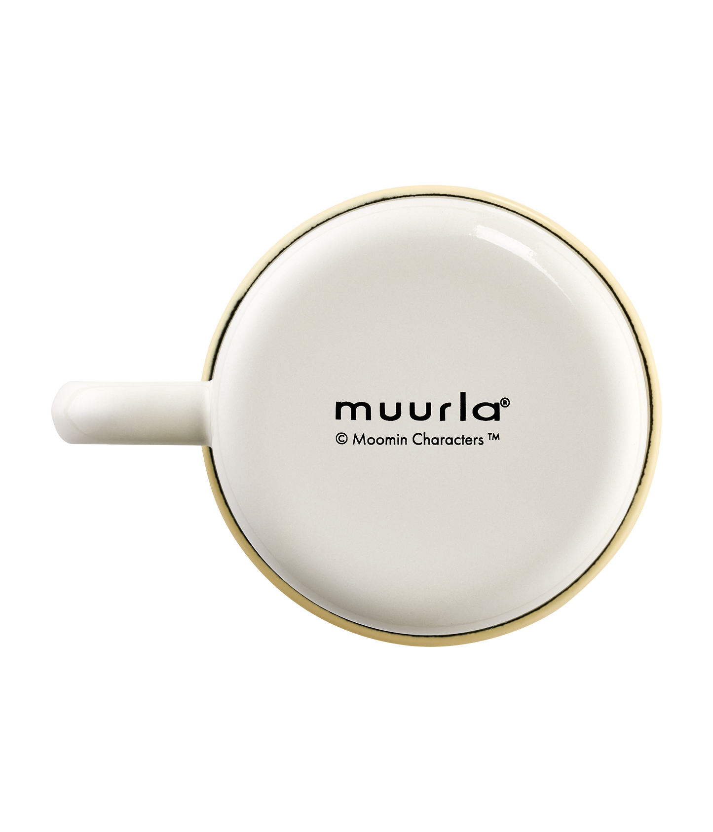 Moomin enamel mug Flowers 3,7dl