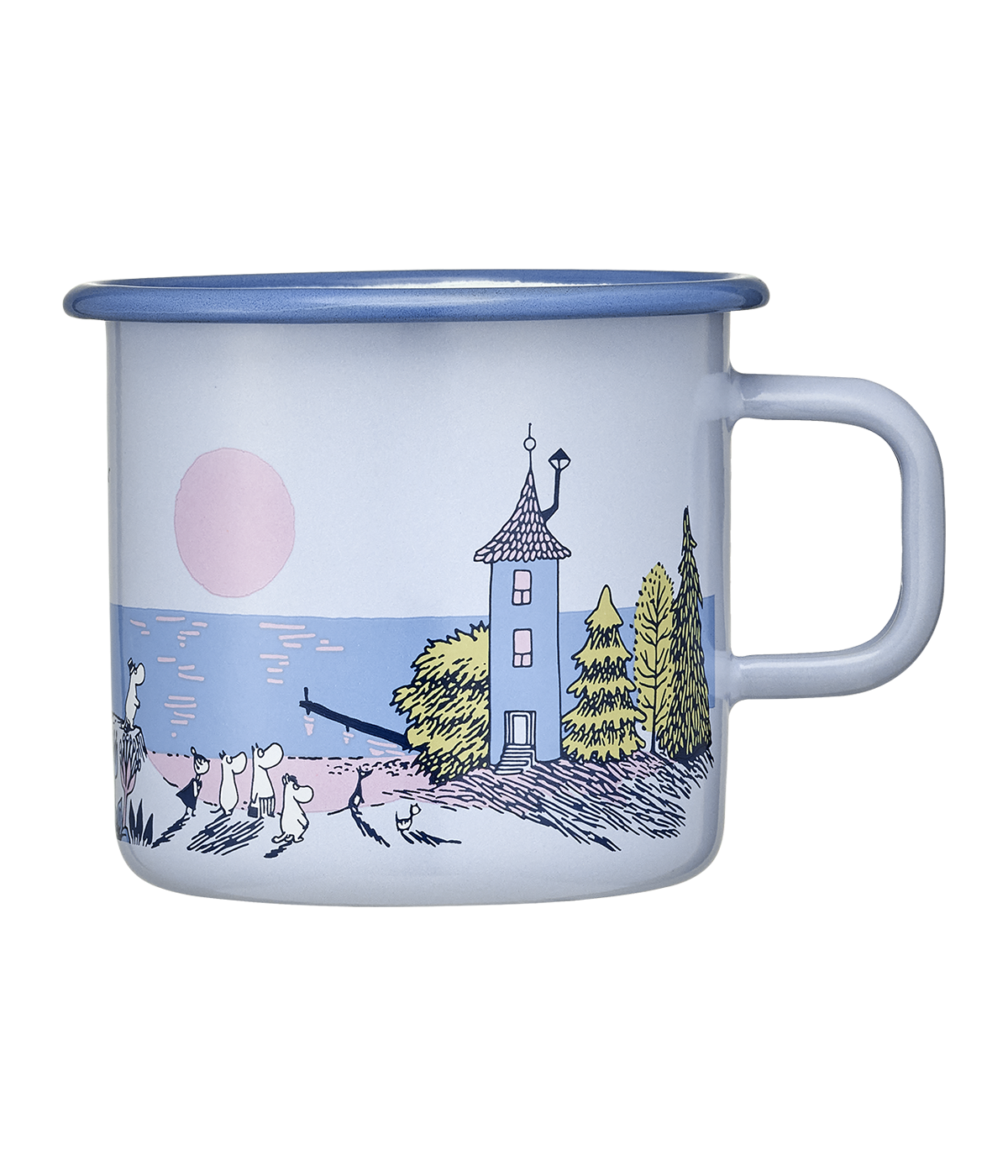 Moomin Sunset Enamel Mug 550ml