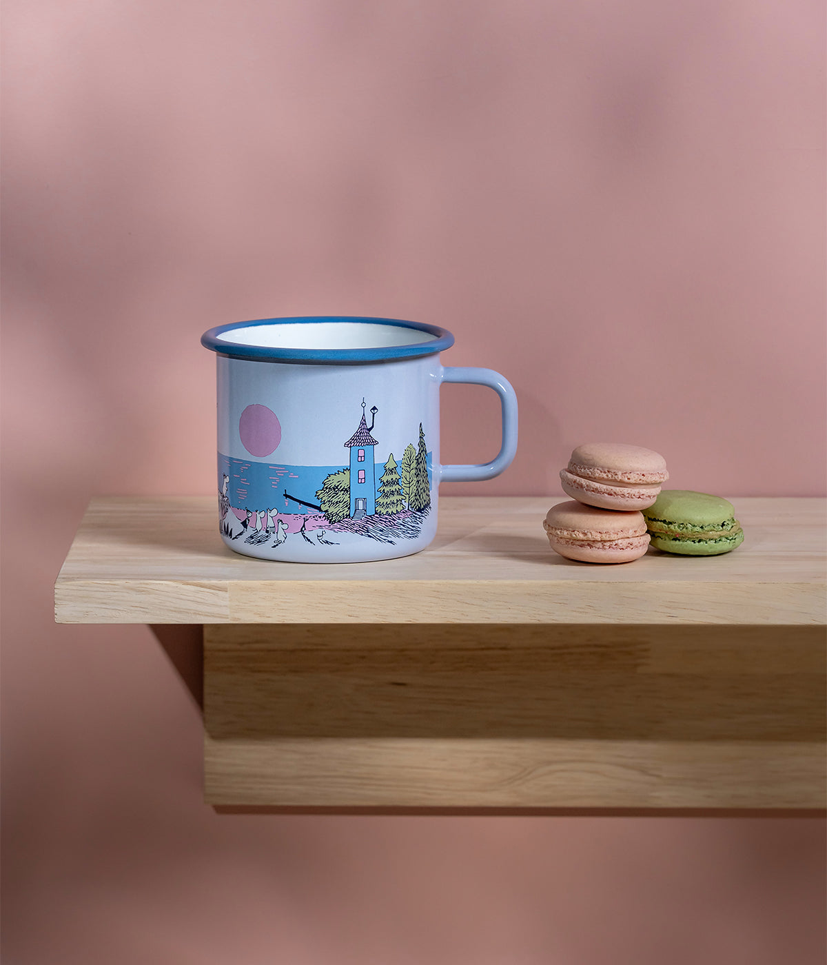 Moomin Sunset Enamel Mug 550ml - view 4