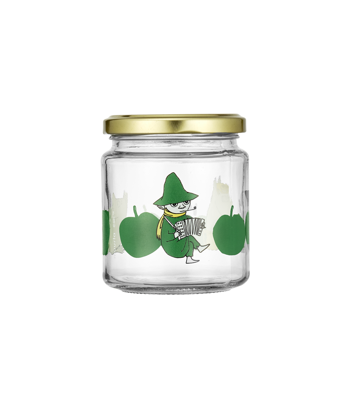 Moomin Joyful Apples Glass Jar 300ml