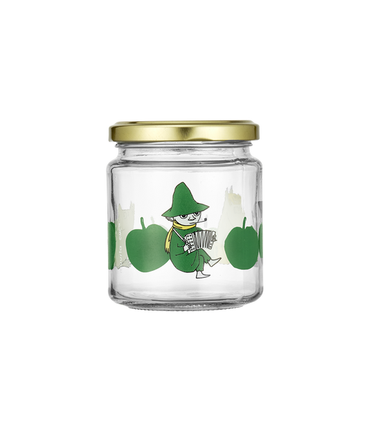 Moomin Joyful Apples Glass Jar 300ml