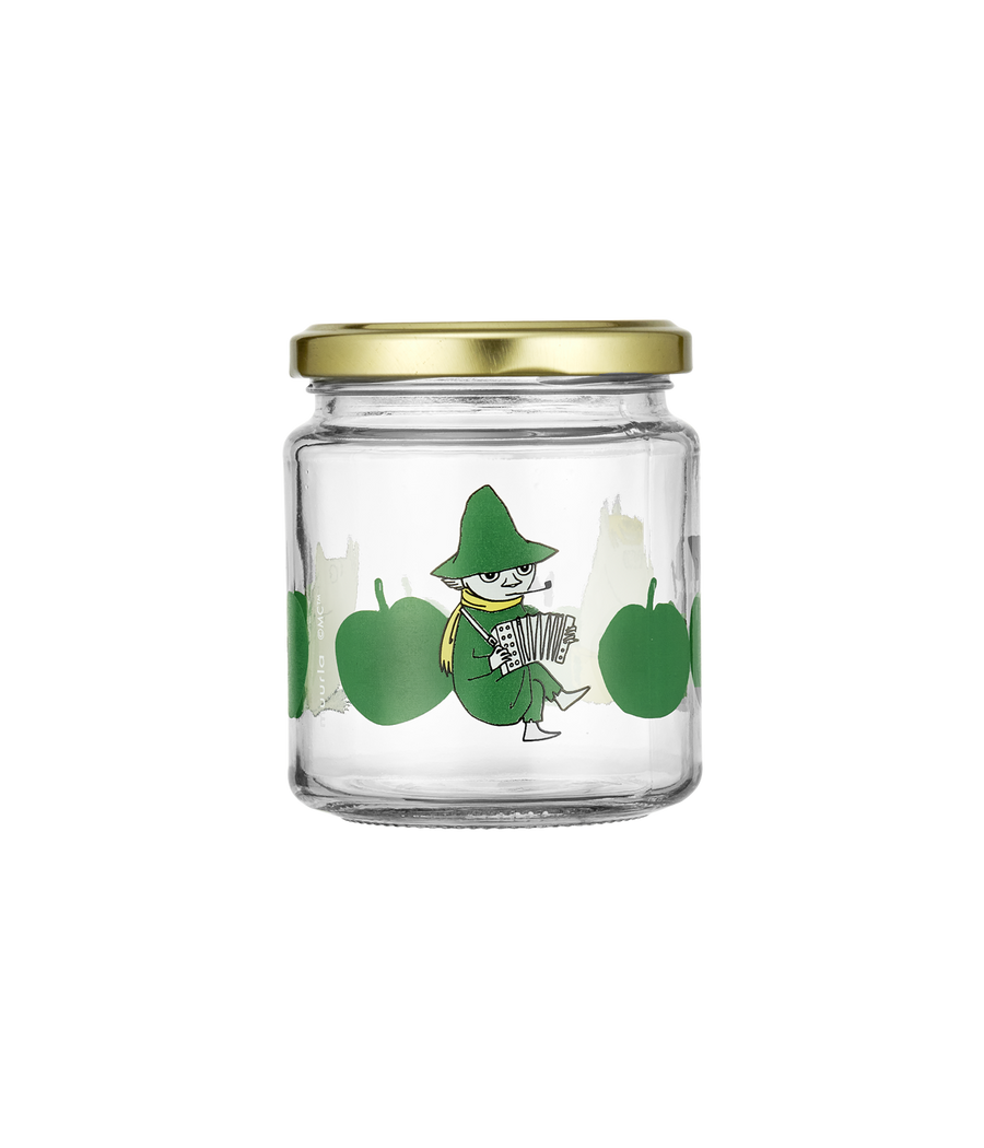 Moomin Joyful Apples Glass Jar 300ml