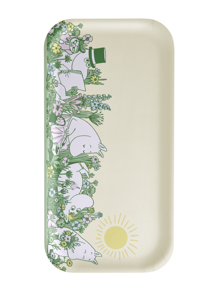 Moomin tray In the Garden 43x22cm