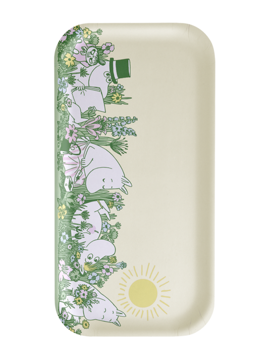 Moomin tray In the Garden 43x22cm