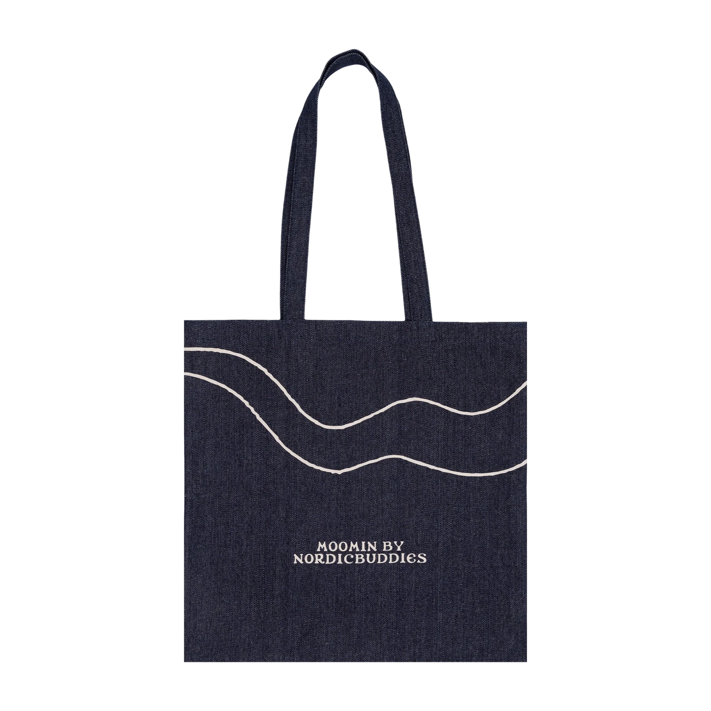 Moomin Novels Denim Tote Bag