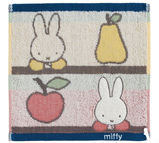 Miffy Fruits Mini Towel 25x25 cm